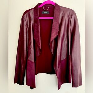 Burgundy FlyAway Blazer/Jacket